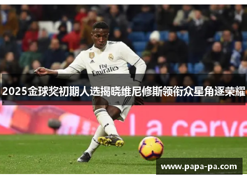 2025金球奖初期人选揭晓维尼修斯领衔众星角逐荣耀